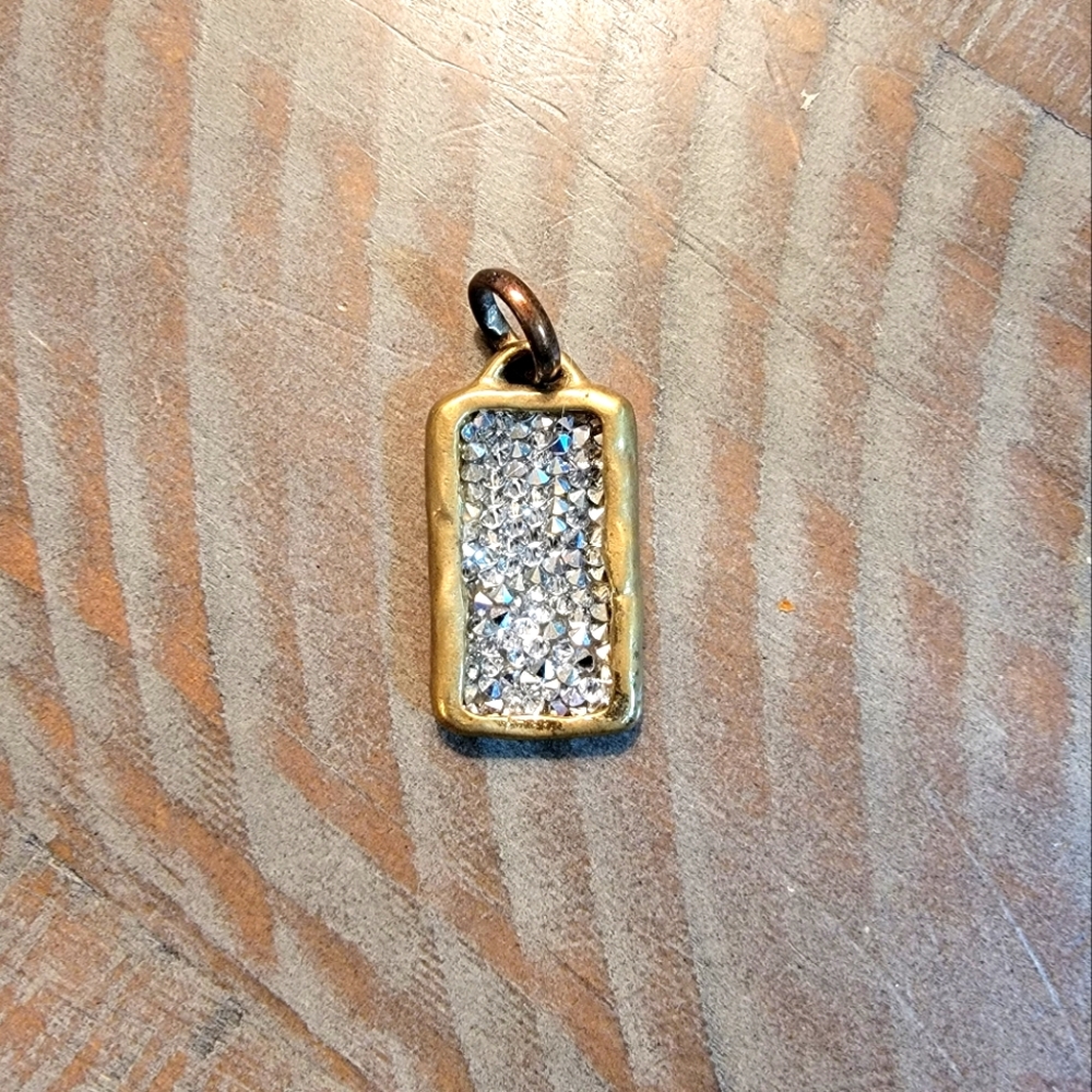 Waxing Poetic Kristal Plate charm.